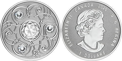 5 dollars 2020 June Birthstone Canada