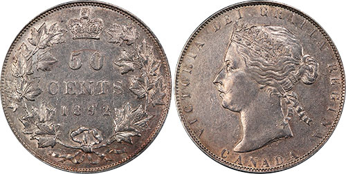 50 cents 1892 - Obverse 3