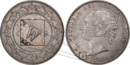 50 cents 1899 small W Newfoundland