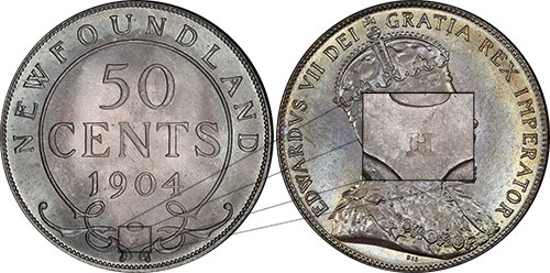 50 cents 1904 Newfoundland