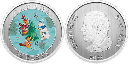 50 cents 2024 Holiday Tree