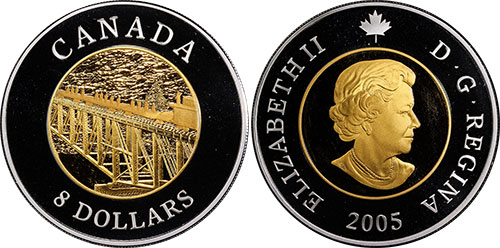 8 dollars 2005 Ridgeway Bridge Canada
