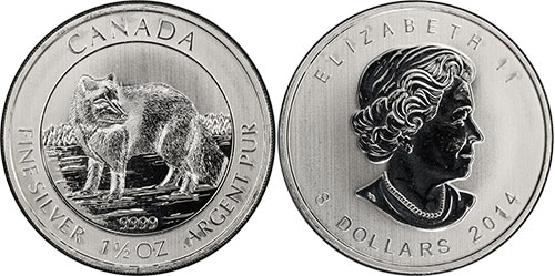 8 dollars 2014 Arctic Fox Canada