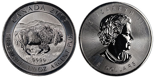 8 dollars 2015 Bison Canada