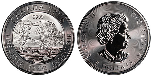 8 dollars 2016 Bison Canada