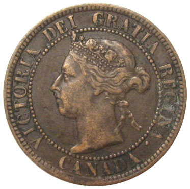 VF-20 - 1 cent 1876 to 1901 - Victoria