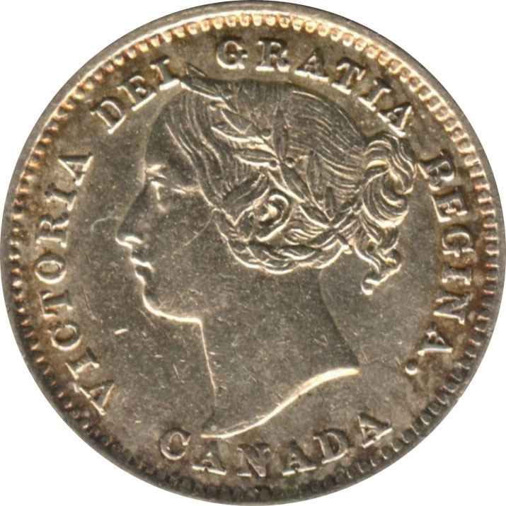 EF-40 - 10 cents 1858 to 1901 - Victoria