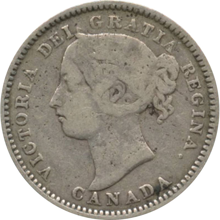 VG-8 - 10 cents 1858 to 1901 - Victoria