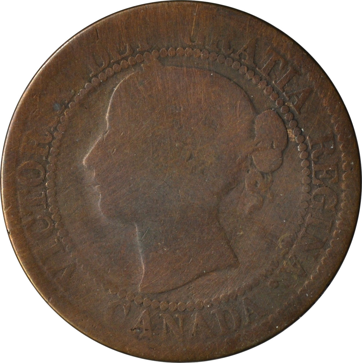 AG-3 - 1 cent 1858 and 1859 - Victoria