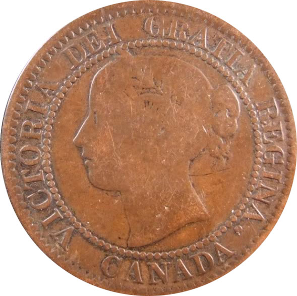 G-4 - 1 cent 1858 and 1859 - Victoria