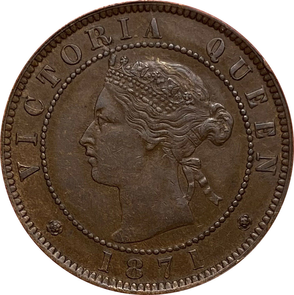 AU-50 - 1 cent 1871 - Prince Edward Island - Victoria
