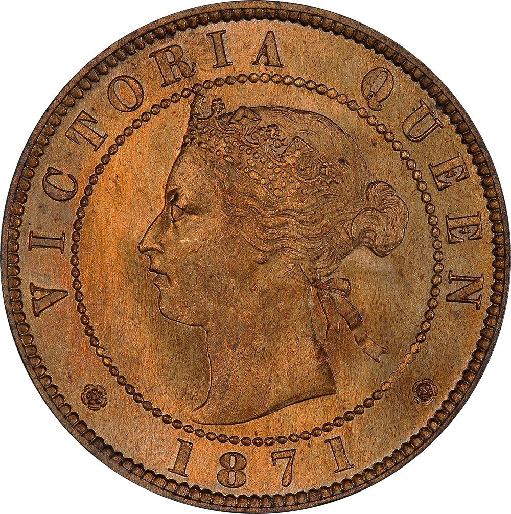 MS-60 - 1 cent 1871 - Prince Edward Island - Victoria