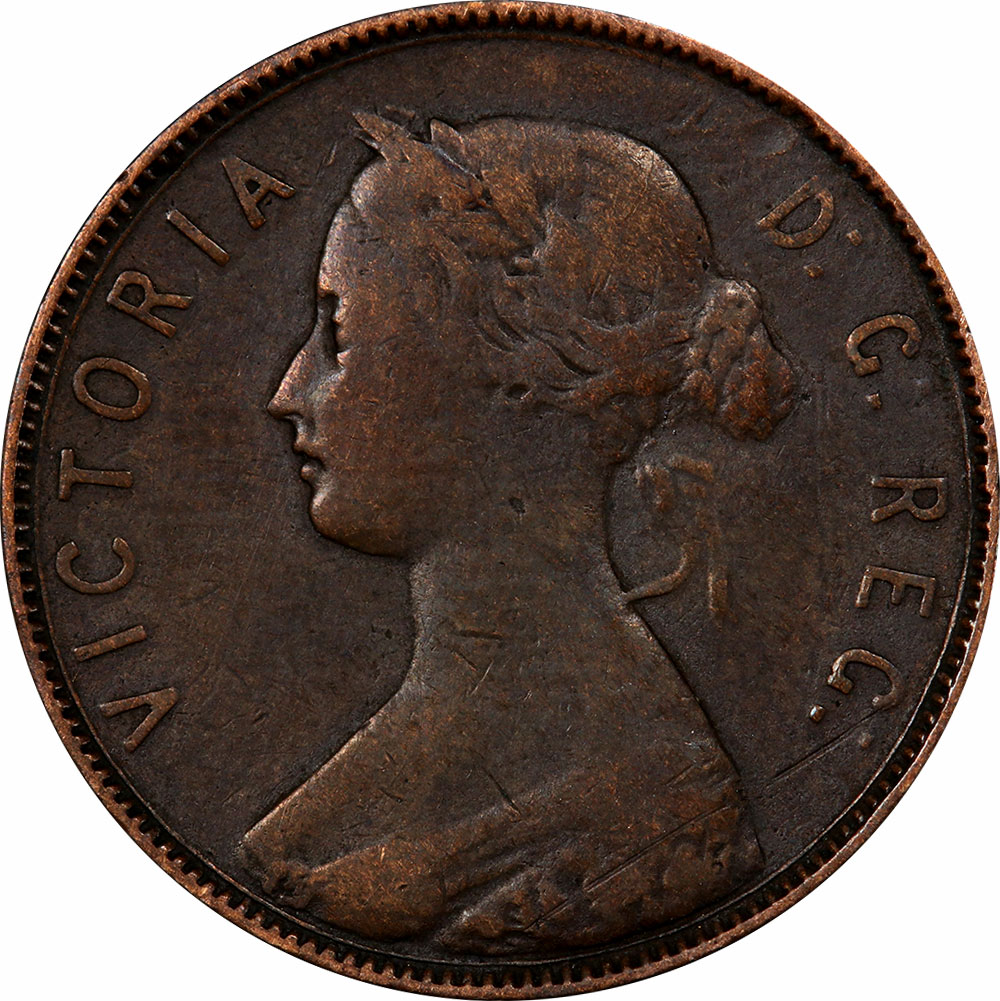 VF-20 - 1 cent 1865 to 1896 - Newfoundland - Victoria