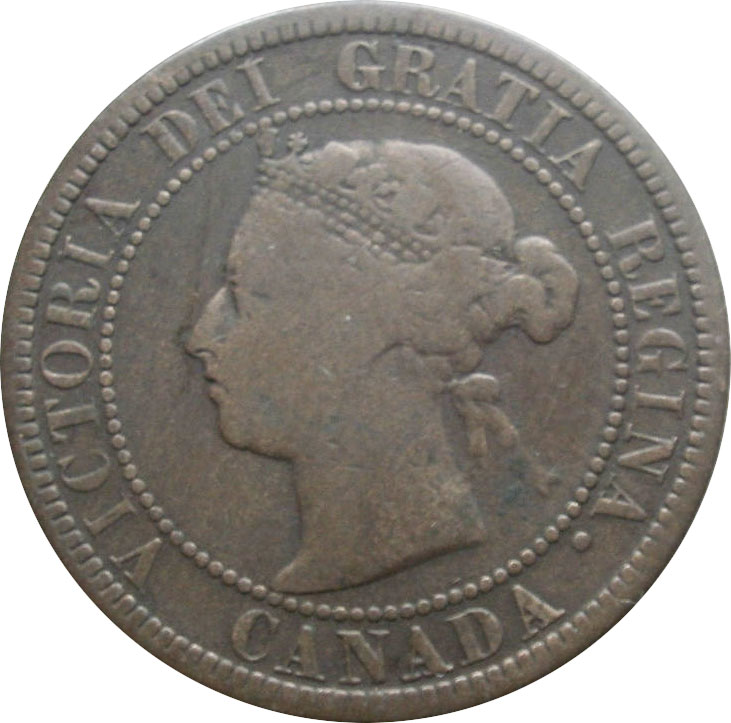 VG-8 - 1 cent 1876 to 1901 - Victoria