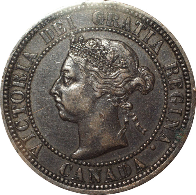 EF-40 - 1 cent 1876 to 1901 - Victoria