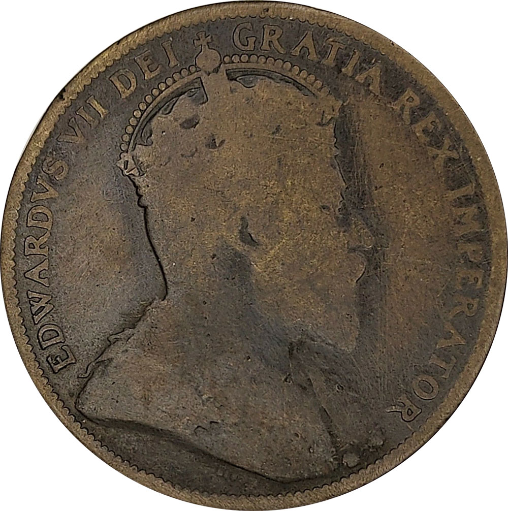 G-4 - 1 cent 1904 to 1909 - Newfoundland - Edward VII