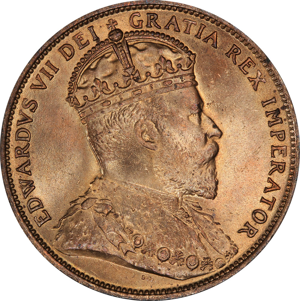 MS-60 - 1 cent 1904 to 1909 - Newfoundland - Edward VII