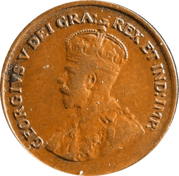 F-12 - 1 cent 1920 to 1936 - George V