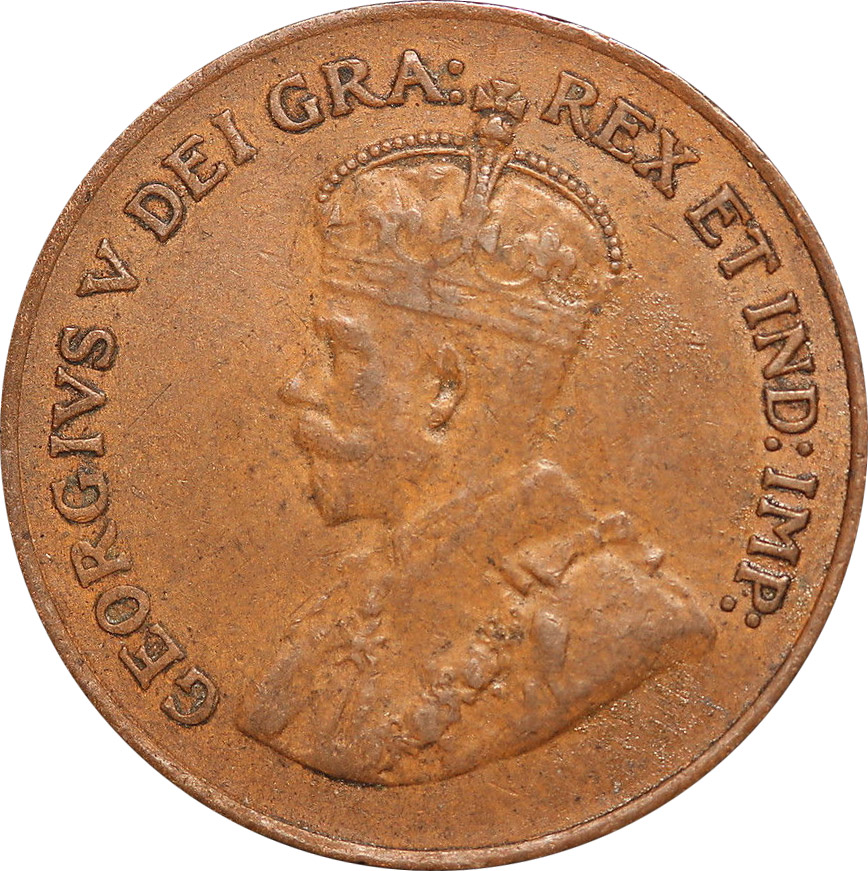 VF-20 - 1 cent 1920 to 1936 - George V