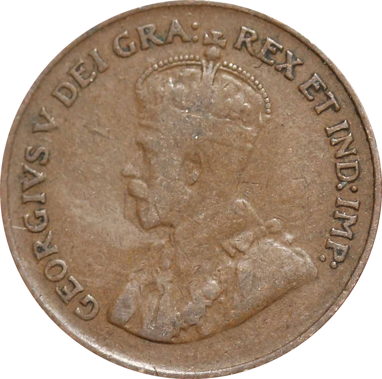 VG-8 - 1 cent 1920 to 1936 - George V