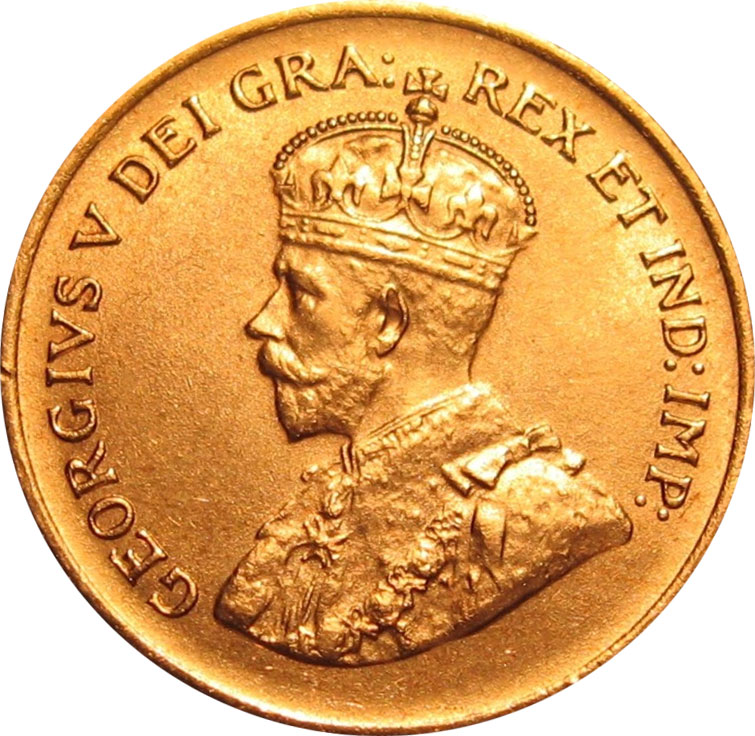 MS-60 - 1 cent 1920 to 1936 - George V