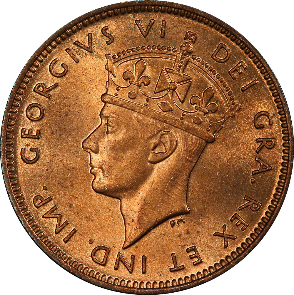MS-60 - 1 cent 1938 to 1947 - Newfoundland - George VI