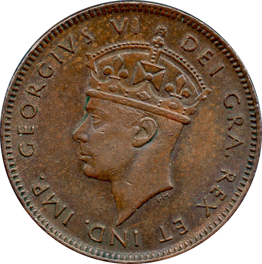 AU-50 - 1 cent 1938 to 1947 - Newfoundland - George VI