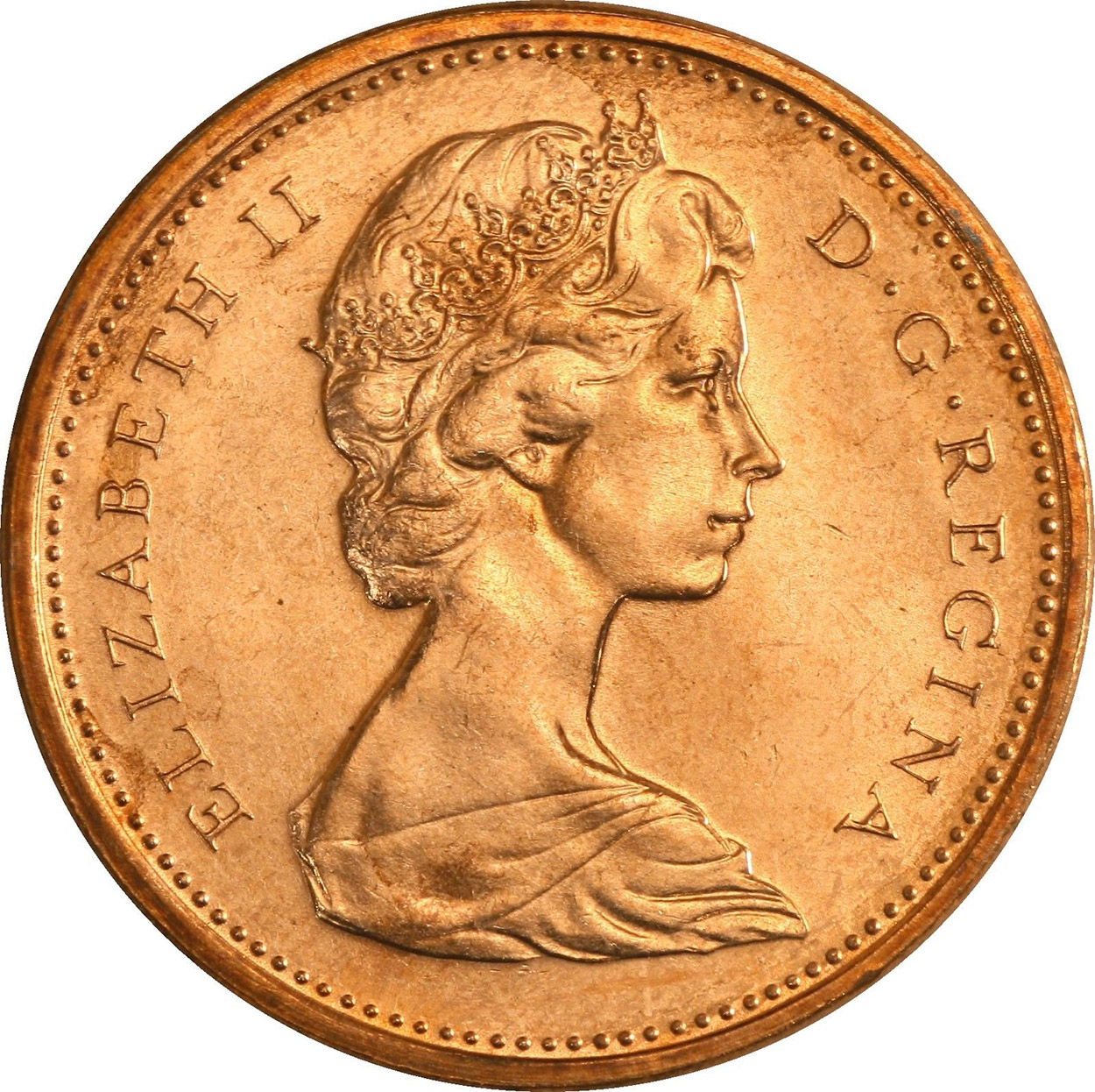 MS-60 - 1 cent 1965 to 1989 - Elizabeth II