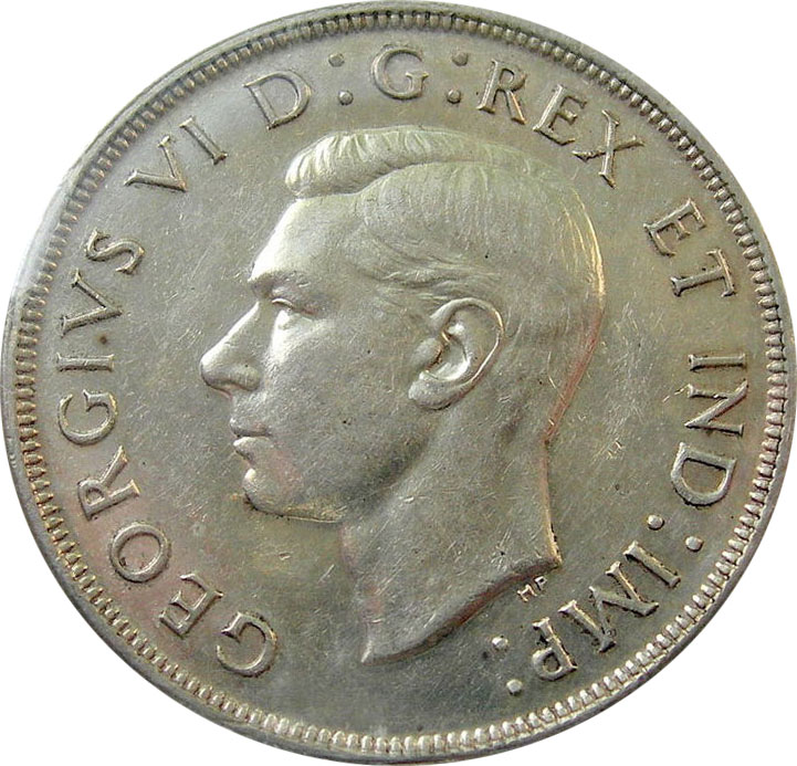 EF-40 - 1 dollar 1937 to 1952 - George VI