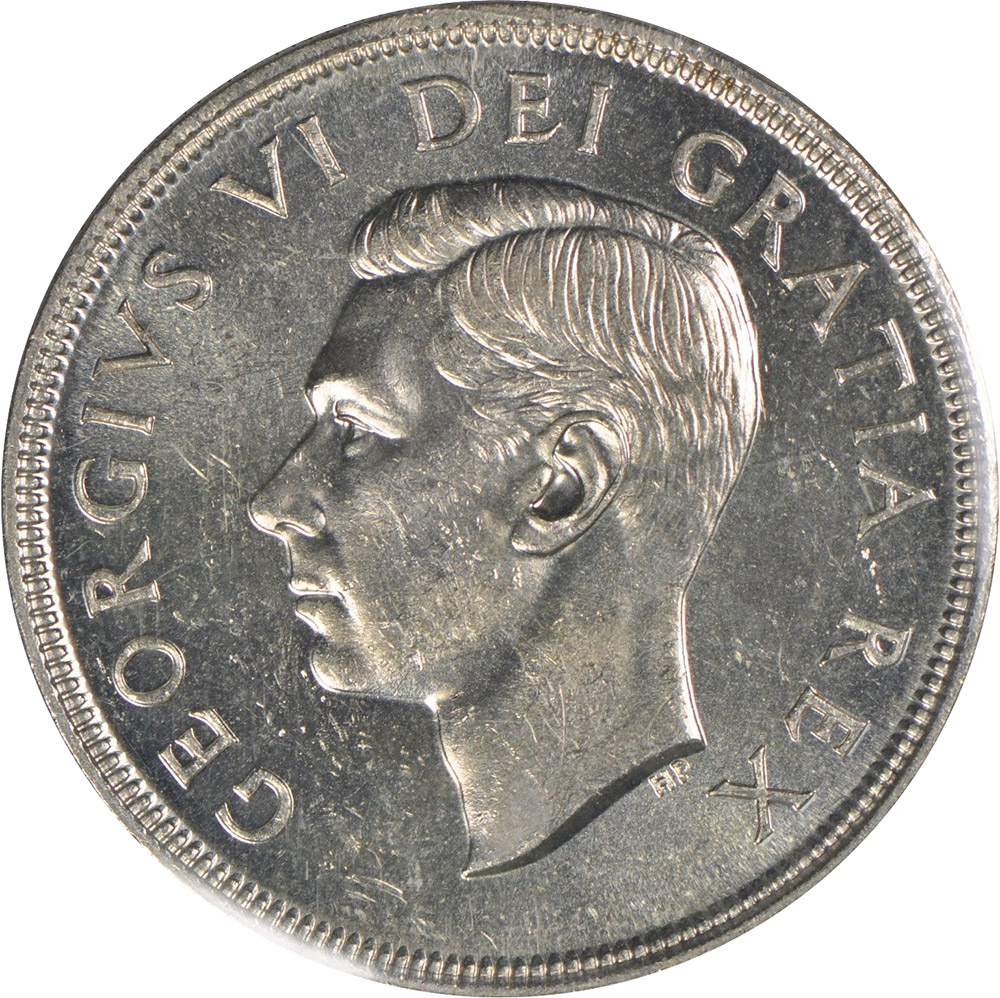 MS-60 - 1 dollar 1937 to 1952 - George VI