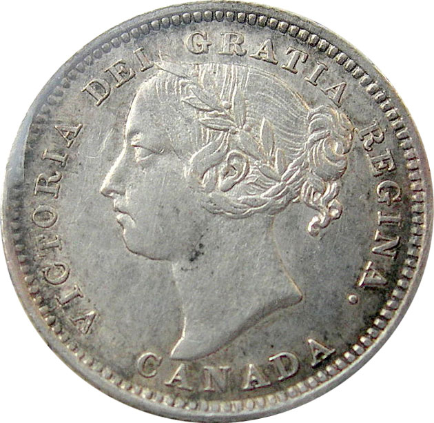 AU-50 - 10 cents 1858 to 1901 - Victoria