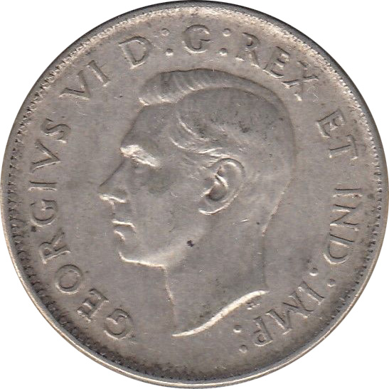 VF-20 - 25 cents 1937 to 1952 - George VI