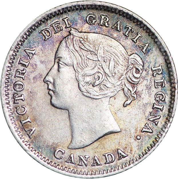 AU-50 - 5 cents 1858 to 1901 - Victoria