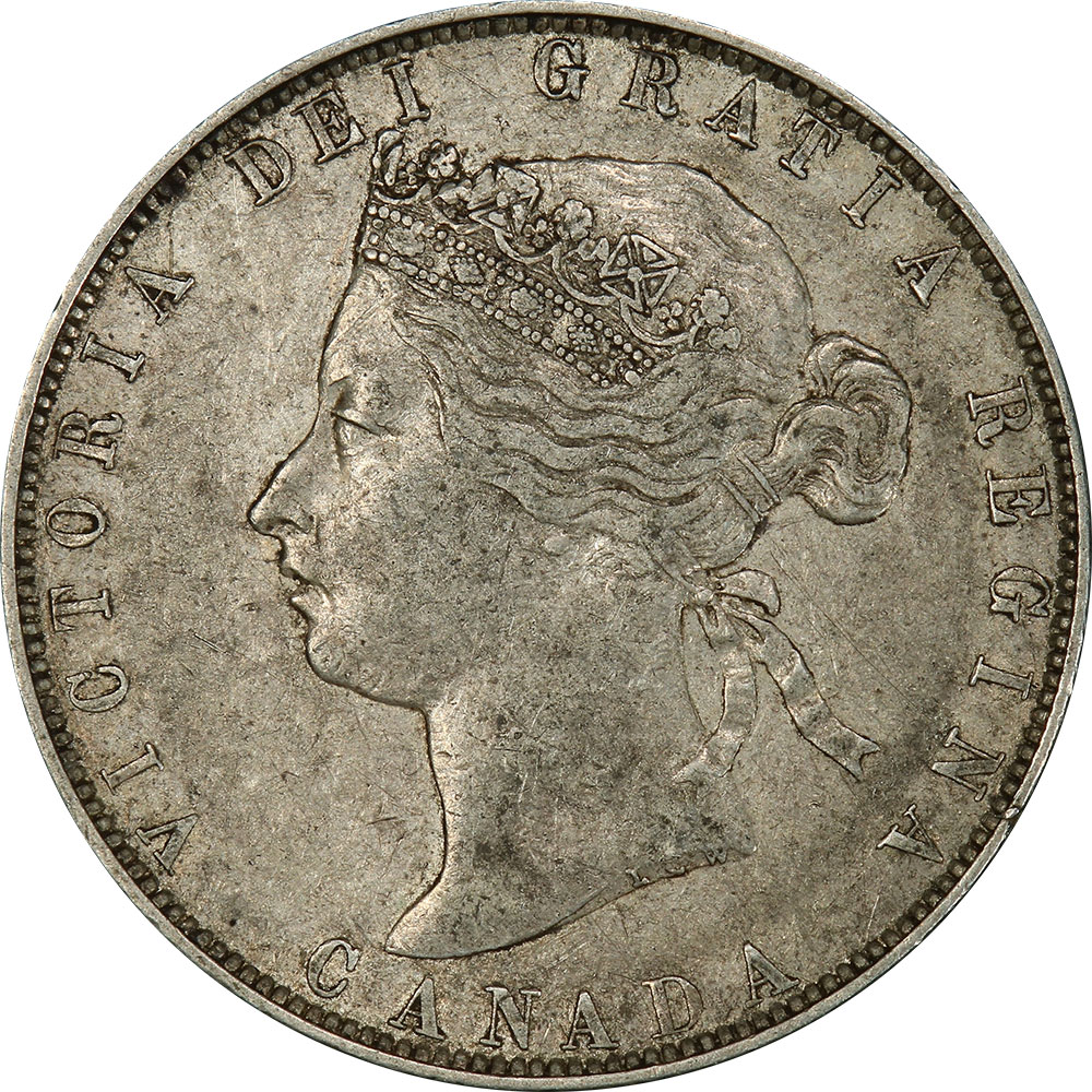 EF-40 - 50 cents 1870 to 1901 - Victoria