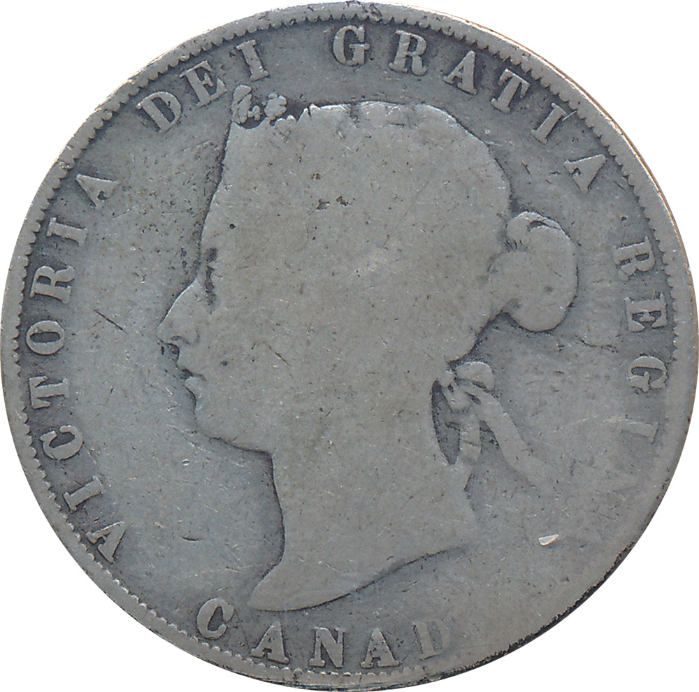 VG-8 - 50 cents 1870 to 1901 - Victoria