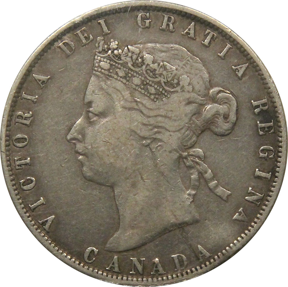 F-12 - 50 cents 1870 to 1901 - Victoria