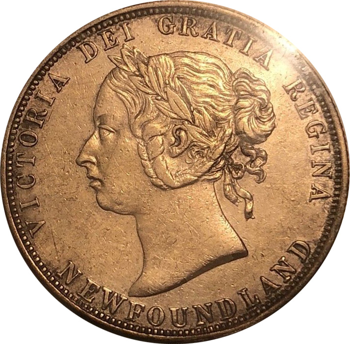 EF-40 - 50 cents 1865 to 1900 - Newfoundland - Victoria
