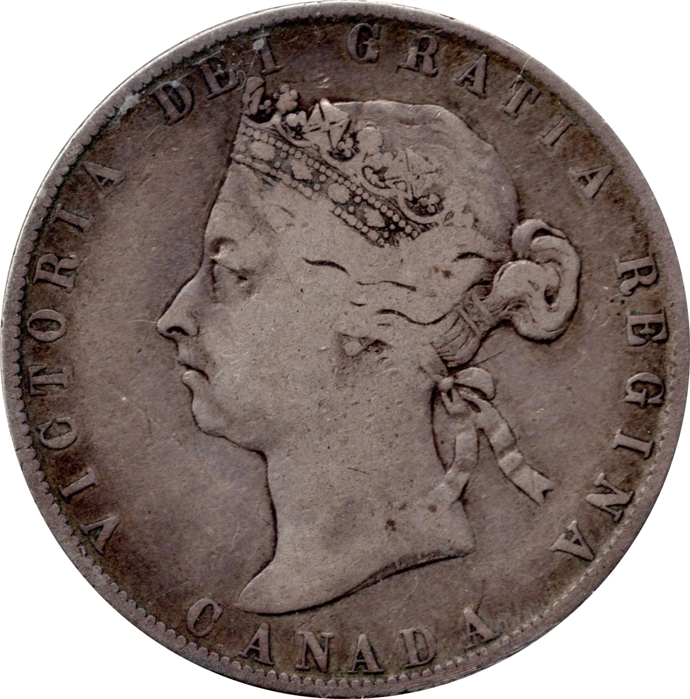 VG-8 - 50 cents 1870 to 1901 - Victoria