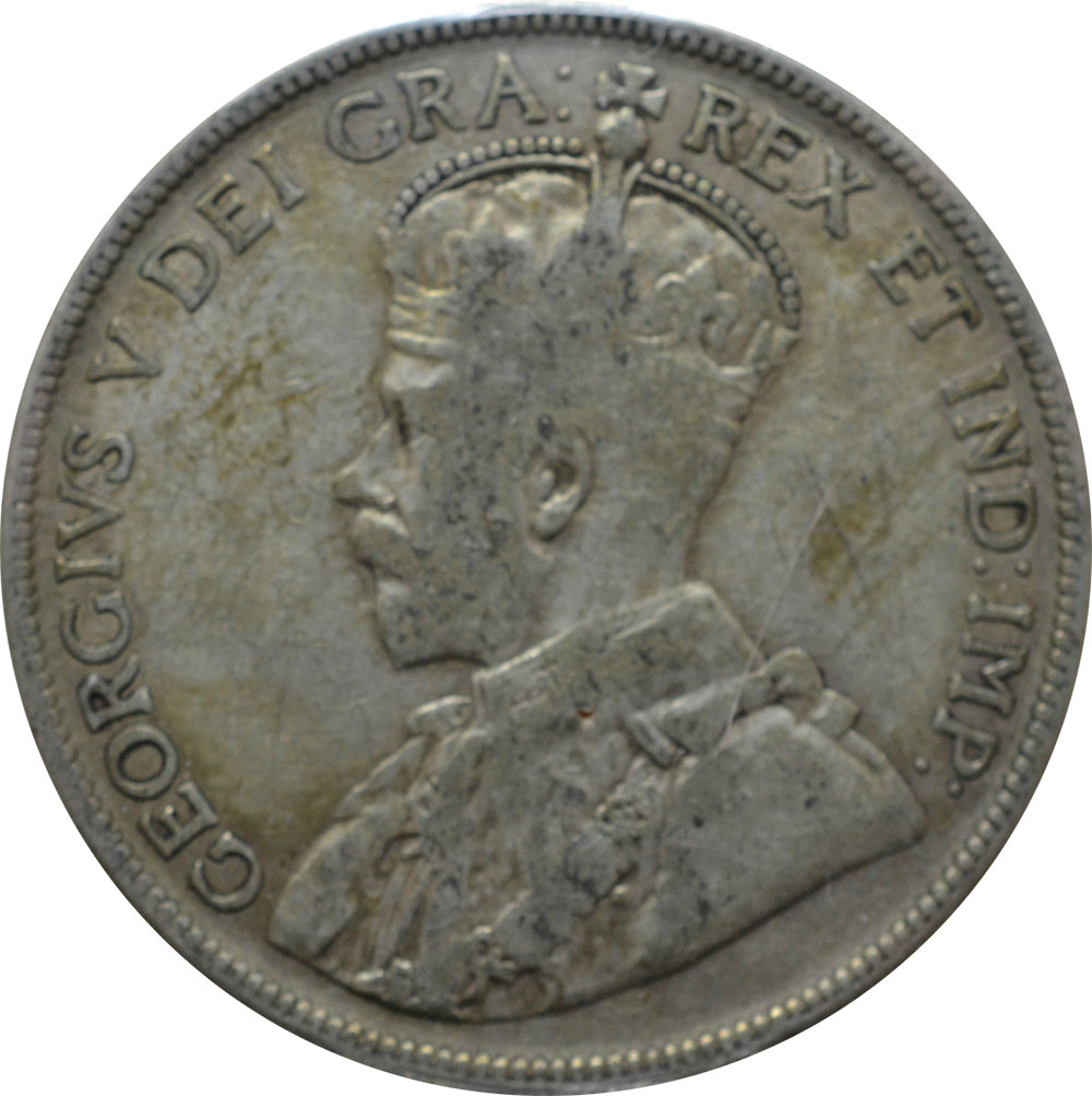 VG-8 - 50 cents 1911 to 1936 - George V
