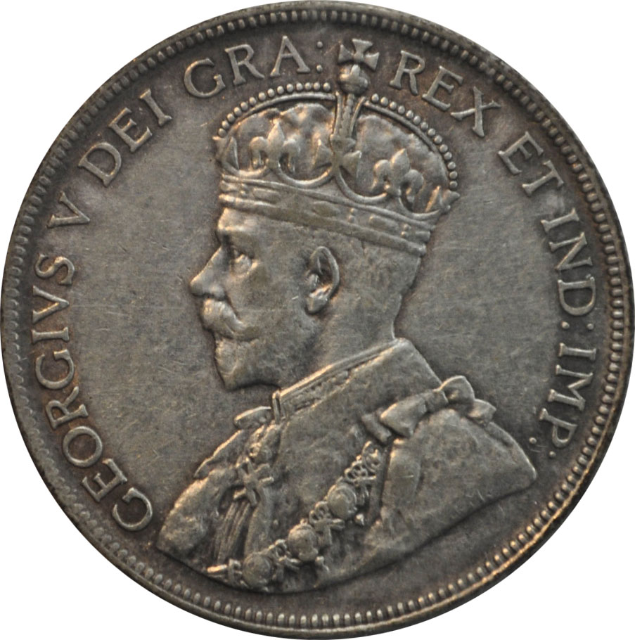 EF-40 - 50 cents 1911 to 1936 - George V