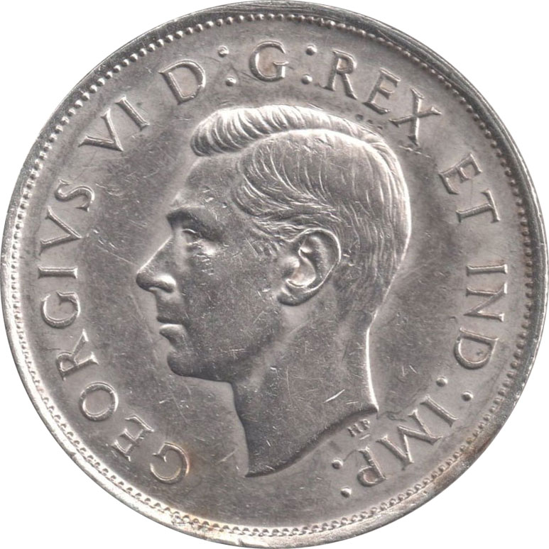 AU-50 - 50 cents 1937 to 1952 - George VI