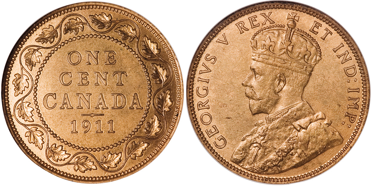 Coins and Canada - 1 cent 1876 - Proof, Proof-like, Specimen, Brilliant  uncirculated