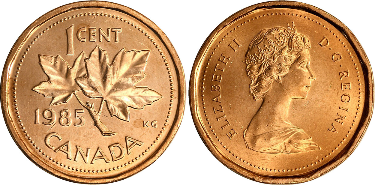 Coins And Canada 1 Cent 1985 Proof Proof like Specimen Brilliant 