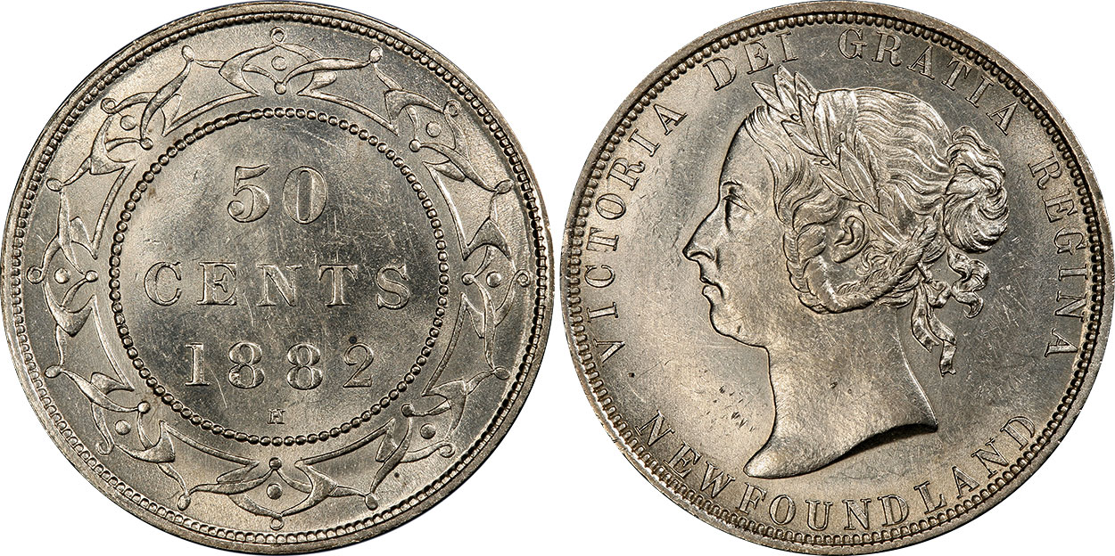 50 Cents 18 Newfoundland Coins Price Guide And Values Coins And Canada